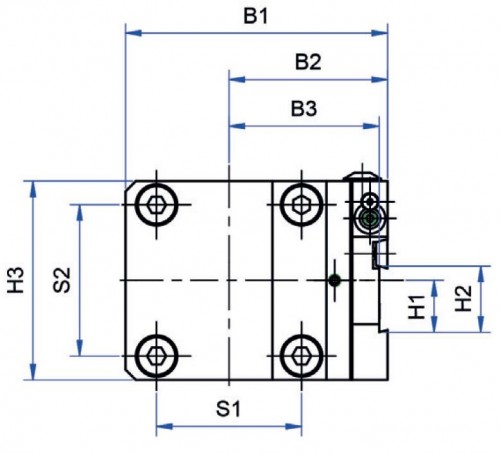 PŘEDNÍ UPICHOVACÍ DRŽÁK