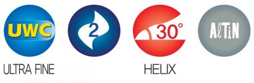 PRODLOUŽENÉ 2-BŘITÉ FRÉZY HRC55