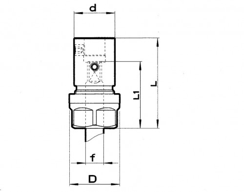 PRODLOUŽENÍ-ADAPTÉR-TERMINÁL PRO MIKRO KOMPENZACE PRO SYNCHRONNÍ ZÁVITOVÁNÍ