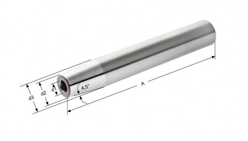 PRODLOUŽENÍ PRO TEPELNÉ UPÍNÁNÍ 4,5°