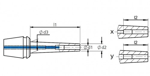 PRODLOUŽENÍ PRO TEPELNÉ UPÍNÁNÍ KLEŠTINOVÉ