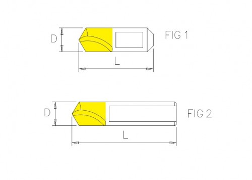 Pilotní vrtáky TIN
