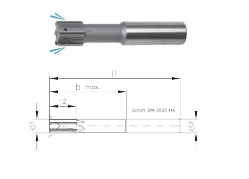 Precizní krátké výstružníky s přímými drážkami - H7 S CHLAZENÍM NA BŘIT PRO PRŮCHOZÍ DÍRY - TOP SPEED (VYSOKORYCHLOSTNÍ), tolerance stopky = h6 S PŘIPÁJENÝMI CERMET BŘITY Precizní krátké výstružníky s přímými drážkami - H7 S CHLAZENÍM NA BŘIT PRO PRŮCHOZÍ DÍRY - TOP SPEED (VYSOKORYCHLOSTNÍ), tolerance stopky = h6 S PŘIPÁJENÝMI CERMET BŘITY
