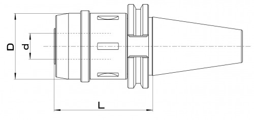Přesný vysokotlaký mechanický silový upínač jak pro dokončování tak pro hrubování