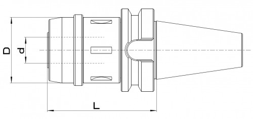 Přesný vysokotlaký mechanický silový upínač jak pro dokončování tak pro hrubování