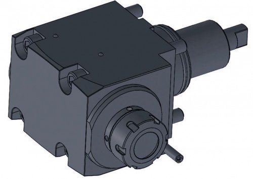RADIÁLNÍ POHÁNĚNÝ DRŽÁK PRO FRÉZOVÁNÍ A VRTÁNÍ PRO VNĚJŠÍ CHLAZENÍ