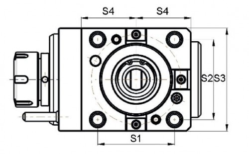 RADIÁLNÍ POHÁNĚNÝ DRŽÁK PRO FRÉZOVÁNÍ A VRTÁNÍ PRO VNĚJŠÍ CHLAZENÍ