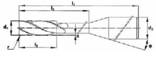 RÁDIUSOVÉ - TOROIDNÍ 3-BŘITÉ FRÉZY S DIAMANTOVÝM POVLAKEM