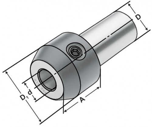 REDUKCE DIN1835B PRO STOPKY DIN1835B+E  S CHLAZENÍM
