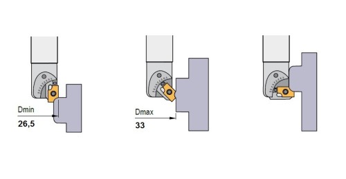 Rádiusové-čtvrtkruhové frézy na destičky ADMT1503R.. - stavitelné Rádiusové-čtvrtkruhové frézy na destičky ADMT1503R.. - stavitelné