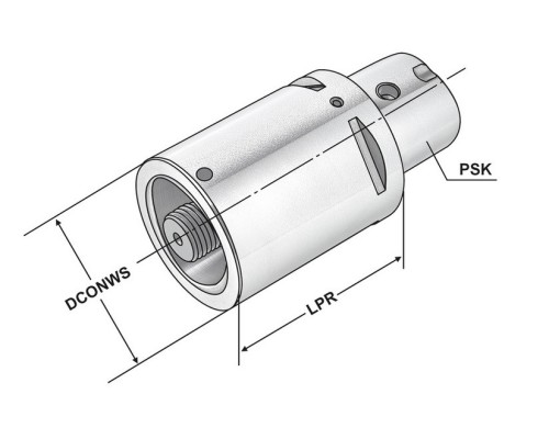 Redukce z POLYGONÁLNÍ STOPKY PSC ISO26623 na POLYGONÁLNÍ STOPKU PSC/PSK ISO26623