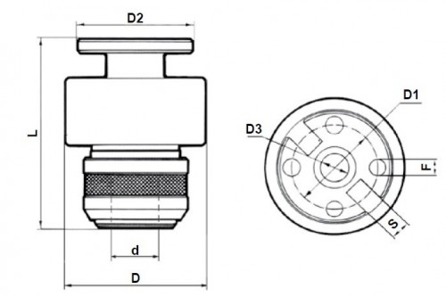 Rychlovýměnné závitovací adaptéry