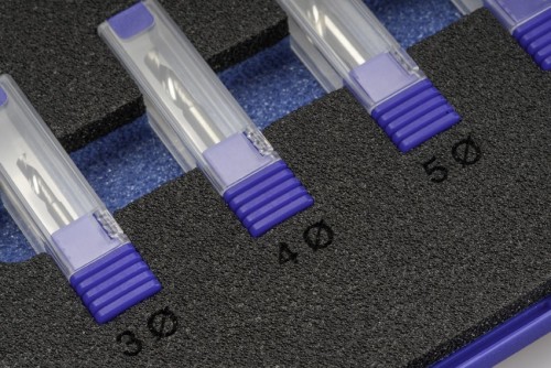 SADA 1 BŘITÝCH FRÉZ pro obrábění hliníku a plastu