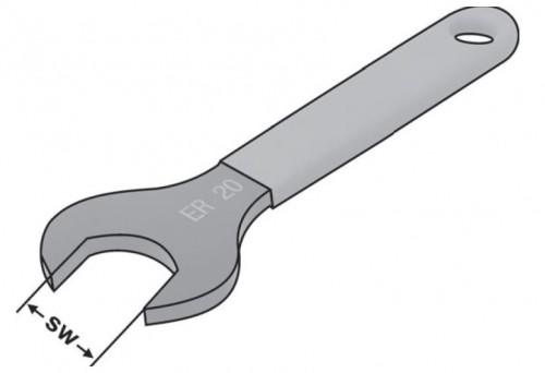 ŠESTIHRANNÝ KLÍČ PRO ŠESTIHRANNÝ MATICE SYSTÉM ER