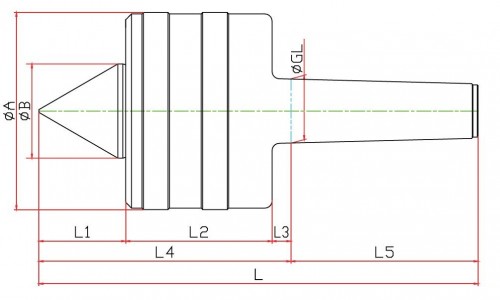 SOUSTRUŽNICKÉ OTOČNÉ HROTY-TYP NKD