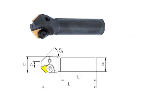 SRÁŽECÍ FRÉZY - HLADKA STOPKA na destičky TPKN..