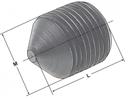 ŠROUB PRO E1 PRO VYVRTÁVACÍ UPÍNAČE SE ŠPIČKOU