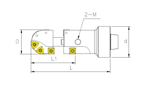 STOPKOVÉ FRÉZY DESTIČKY P26315-R25 A SPMT1204.. - PŘESNÉ KOPÍROVACÍ FRÉZY - MODULÁRNÍ
