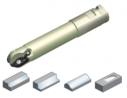 STOPKOVÉ FRÉZY DESTIČKY XPHT.. - PŘESNÉ KOPÍROVACÍ FRÉZY