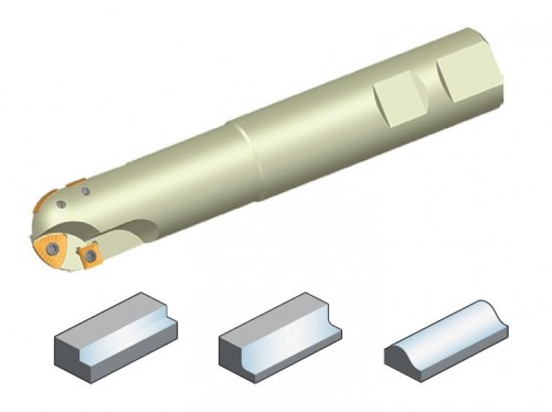 STOPKOVÉ FRÉZY NA DESTIČKY ZDET/ZPNT.. A SPMT.. - PŘESNÉ KOPÍROVACÍ FRÉZY S WELDON