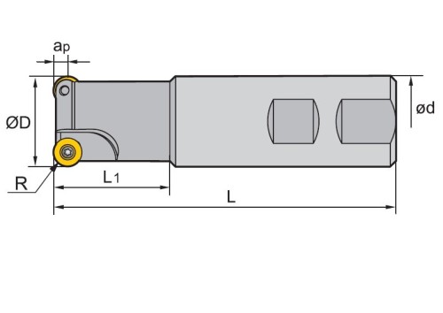 STOPKOVÉ FRÉZY NA KRUHOVÉ DESTIČKY RDKW.. - KOPÍROVACÍ FRÉZY
