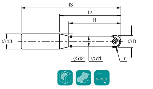 STOPKOVÉ FRÉZY NA KRUHOVÉ DESTIČKY ROHX.. - PŘESNÉ KOPÍROVACÍ FRÉZY