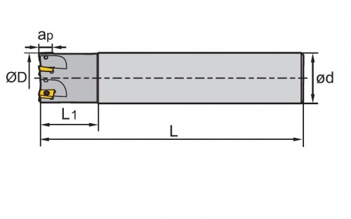 STOPKOVÉ FRÉZY NA PLOCHU A DO ROHU NA DESTIČKY APKT..