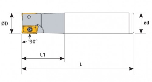 STOPKOVÉ FRÉZY NA PLOCHU A DO ROHU NA DESTIČKY APKT11T3R390..