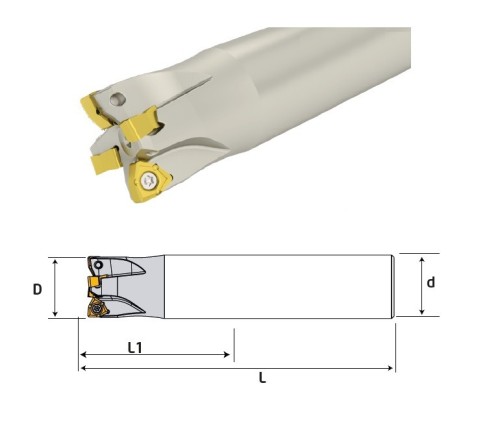 STOPKOVÉ RYCHLOPOSUVNÉ FRÉZY NA DESTIČKY WNMU0403..