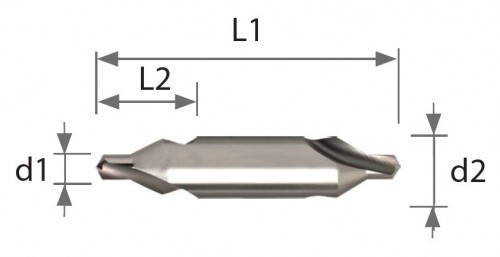 STŘEDICÍ NAVRTÁVÁK HSS