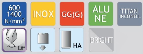 STŘEDICÍ NAVRTÁVÁK HSS