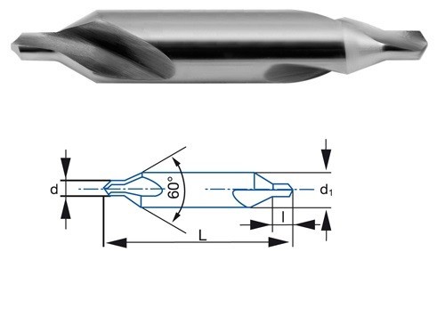 STŘEDICÍ NAVRTÁVÁK HSS