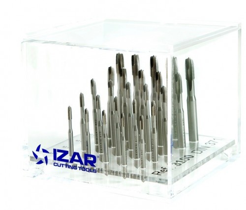 STROJNÍ ZÁVITNÍKY PRŮCHOZÍ S LAMAČEM HSSE 5%Co "METRICKÉ" DIN371 - 6H V SADĚ 25 KS