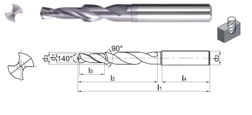 STUPŇOVITÉ VRTÁKY 3xD SE SRAŽENÍM – BEZ CHLAZENÍ