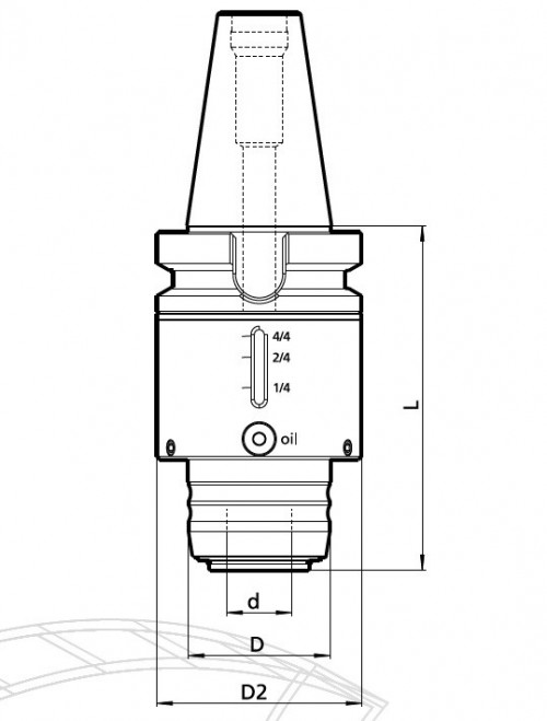 SYNCHRONNÍ ZÁVITOVÁNÍ S INTEGROVANÝM MAZACÍM SYSTÉMEM - SMĚŠOVAČEM VZDUCHU A OLEJE