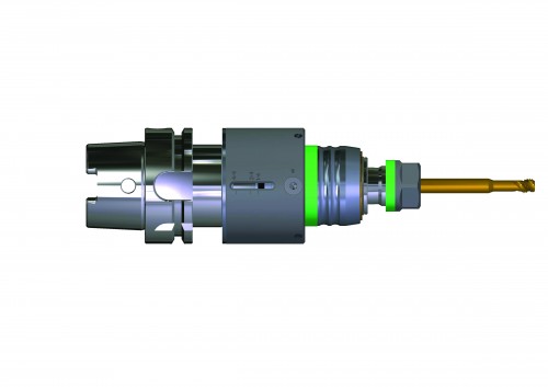 SYNCHRONNÍ ZÁVITOVÁNÍ S INTEGROVANÝM MAZACÍM SYSTÉMEM - SMĚŠOVAČEM VZDUCHU A OLEJE