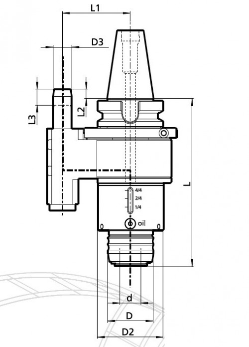 SYNCHRONNÍ ZÁVITOVÁNÍ S INTEGROVANÝM MAZACÍM SYSTÉMEM - SMĚŠOVAČEM VZDUCHU A OLEJE