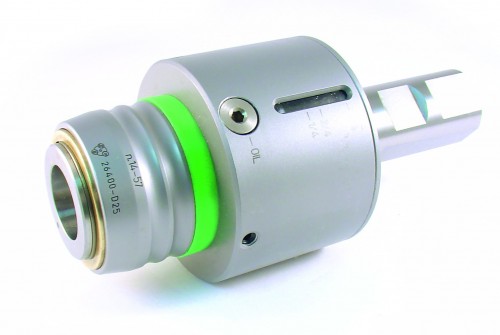 SYNCHRONNÍ ZÁVITOVÁNÍ S INTEGROVANÝM MAZACÍM SYSTÉMEM - SMĚŠOVAČEM VZDUCHU A OLEJE DIN1835B+E