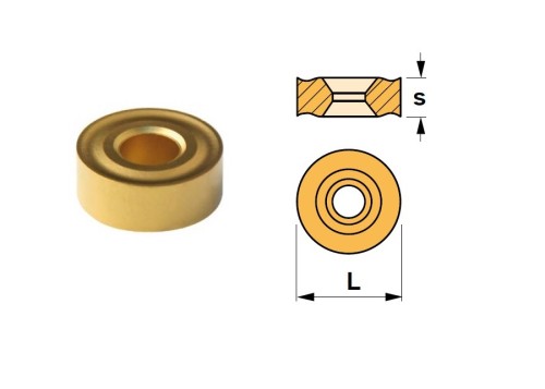 Soustružnické destičky RNMG..