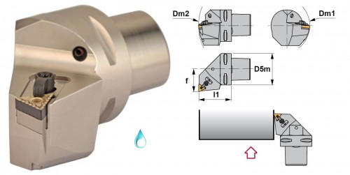 Soustružnické nože MTFNR 90° na destičky TNMG/TNMA/TNMM/TNMX s CHLAZENÍM - PRAVÉ PROVEDENÍ