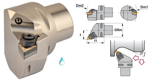 Soustružnické nože MTJNR 93° na destičky TNMG/TNMA/TNMM/TNMX s CHLAZENÍM - PRAVÉ PROVEDENÍ