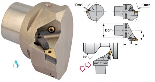 Soustružnické nože MVJNL 93° na destičky VNMG/VNGP s CHLAZENÍM - LEVÉ PROVEDENÍ