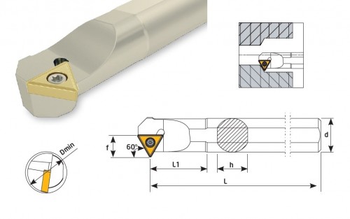 Soustružnické nože ST-CR 60° na destičky TCMT/TCGT/TCGX bez CHLAZENÍ - PRAVÉ PROVEDENÍ