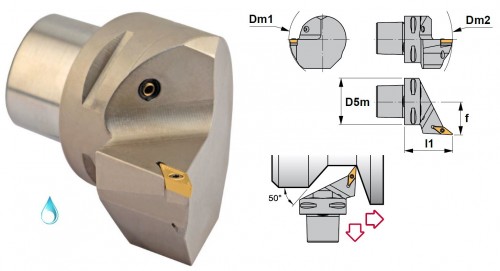 Soustružnické nože SVJCL 93° na destičky VCMT/VCGT/VCGX/VCMW s CHLAZENÍM - LEVÉ PROVEDENÍ