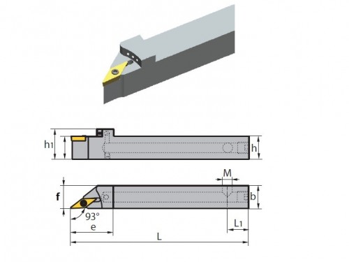 Soustružnické nože SVJCR 93° na destičky VCMT/VCGT/VCGX/VCMW s CHLAZENÍM - SWISS AUTOMATIC (ŠVÝCARSKÉ AUTOMATY) - PRAVÉ PROVEDENÍ