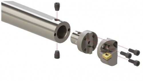 Soustružnické výměnné hlavičky SCLCL 95° na destičky CCMT/CCGT/CCGX/CCMW… s CHLAZENÍM - LEVÉ PROVEDENÍ