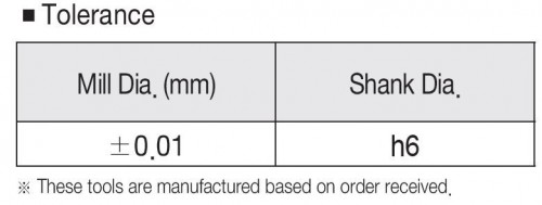 Středicí a srážecí 2-břitá tvrdokovová fréza - 90° Středicí a srážecí 2-břitá tvrdokovová fréza - 90°