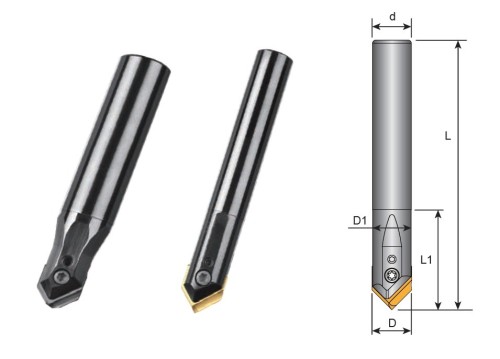 Středící a srážecí vrták - multifunkční