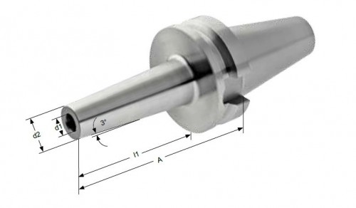 TEPELNÉ UPÍNAČE 3° BT JIS B 6339 (MAS403BT) - EXTRA ÚZKÉ PROVEDENÍ