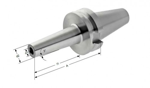 TEPELNÉ UPÍNAČE 3° BT JIS B 6339 (MAS403BT) - ÚZKÉ PROVEDENÍ